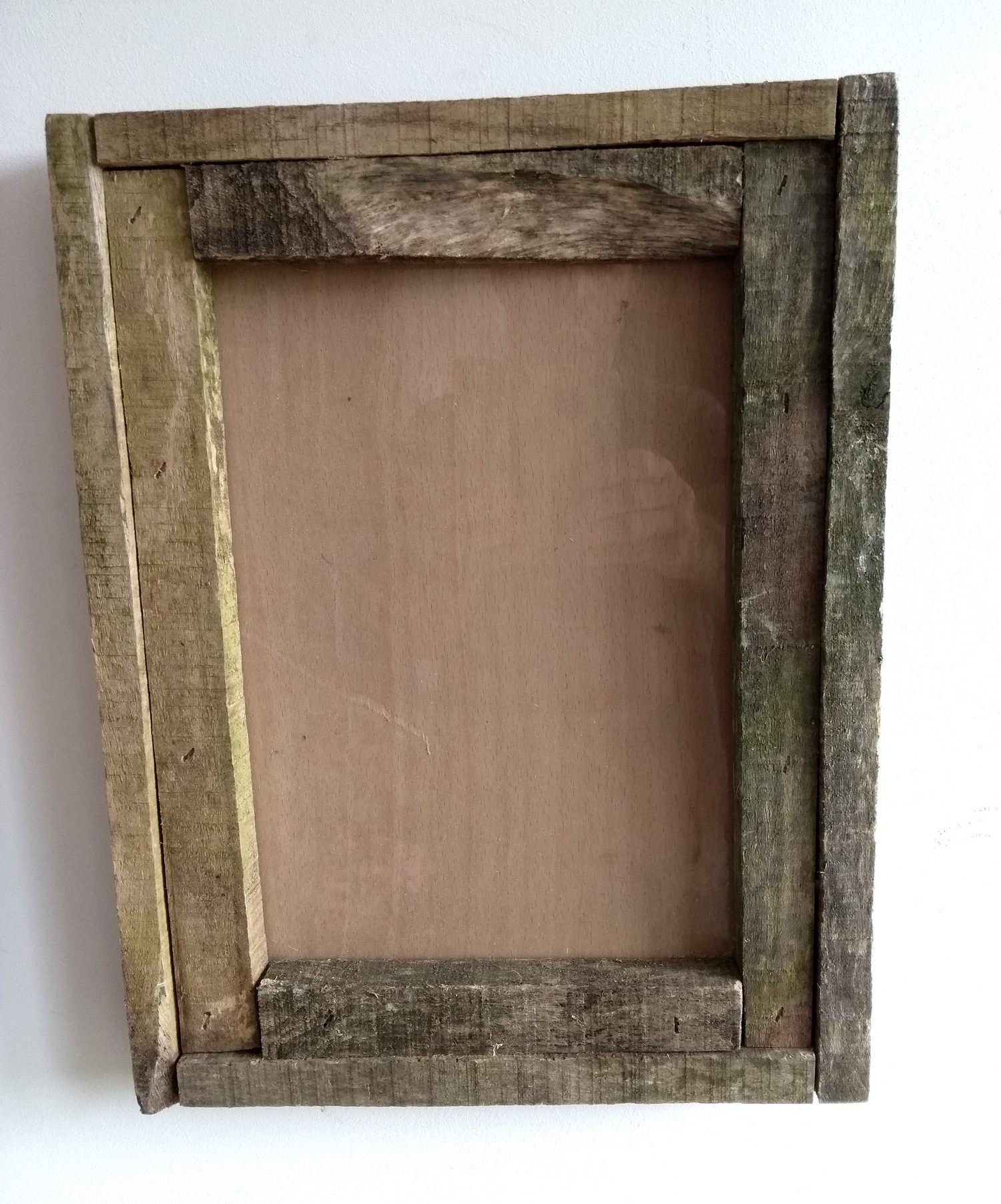 Large wood store frames